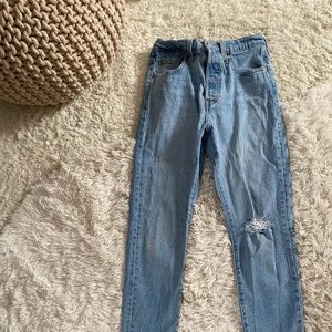 Levi’s wegie Distressed denim